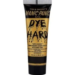 Manic Panic Dye Hard Temporary Hair Color Styling Gel 1.66 Fl Oz - Glam Gold