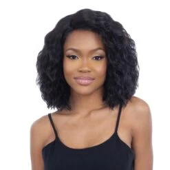 Mayde Beauty Lace Part Wig – Becca -Beauty Exchanges mayde beauty becca wig 5 deep hand tied lace part sleek natural style heat safe one size 330115