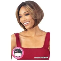 Mayde Beauty Candy Synthetic Lace Front Wig - Mona -Beauty Exchanges mayde beauty candy synthetic lace front wig mona 906642