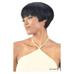 Mayde Beauty Mocha 100% Human Hair Blend Full Wig - Bonbon -Beauty Exchanges mayde beauty mocha 100 human hair blend full wig bonbon 172546