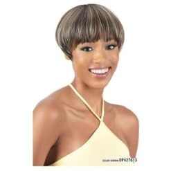 Mayde Beauty Mocha 100% Human Hair Blend Full Wig - Bonbon -Beauty Exchanges mayde beauty mocha 100 human hair blend full wig bonbon 219771