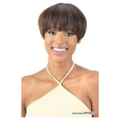 Mayde Beauty Mocha 100% Human Hair Blend Full Wig - Bonbon