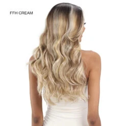 Mayde Beauty Synthetic 13x6 Glueless HD Frontal Lace Wig - Romy -Beauty Exchanges mayde beauty romy 13x6 glueless hd frontal lace wig deep parting bold colors natural look heat safe synthetic 850902