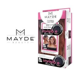 Mayde Beauty Wig – Rubie 7 Mayde Beauty Wig – Rubie -Beauty Exchanges mayde beauty rubie wig 5 deep invisible lace part sleek layers face framing highlights heat safe one size 499546