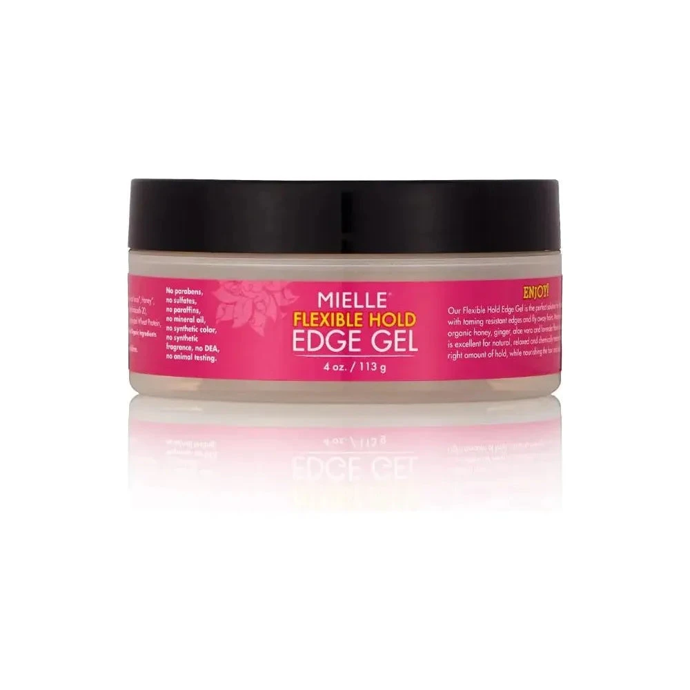 Mielle Honey & Ginger Flexible Hold Edge Gel 4oz 4 Mielle Honey & Ginger Flexible Hold Edge Gel 4oz - Image 2