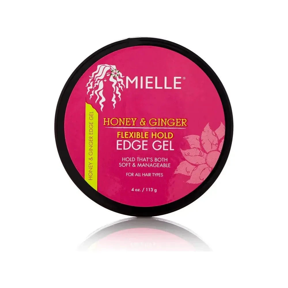 Mielle Honey & Ginger Flexible Hold Edge Gel 4oz 3 Mielle Honey & Ginger Flexible Hold Edge Gel 4oz