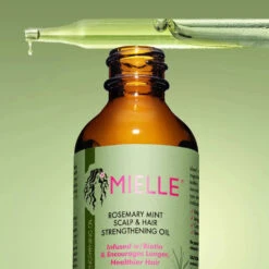 Mielle Rosemary Mint Scalp & Hair Strengthening Oil 2oz -Beauty Exchanges mielle rosemary mint scalp hair strengthening oil 2oz 154098