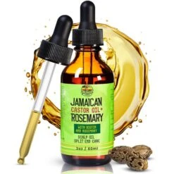 Mitchell Jamaican Castor Oil+ Rosemary Hair Oil 2oz -Beauty Exchanges mitchell brands jamaican amber jamaican castor oil rosemary hair oil 2oz60ml 388223