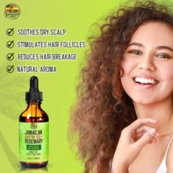 Mitchell Jamaican Castor Oil+ Rosemary Hair Oil 2oz -Beauty Exchanges mitchell brands jamaican amber jamaican castor oil rosemary hair oil 2oz60ml 640959
