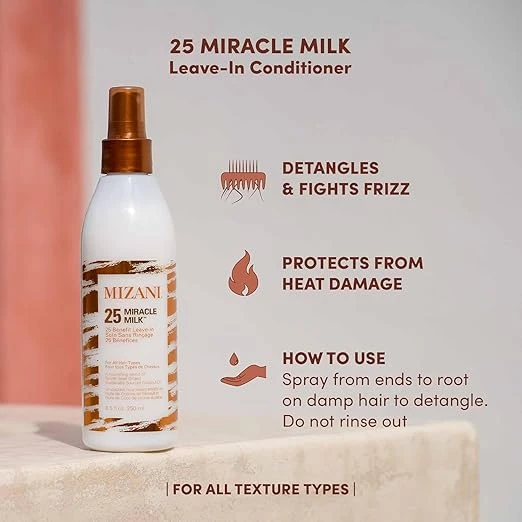 Mizani 25 Miracle Milk Leave-In Conditioner – 8.5 Oz 4 Mizani 25 Miracle Milk Leave-In Conditioner – 8.5 Oz - Image 2