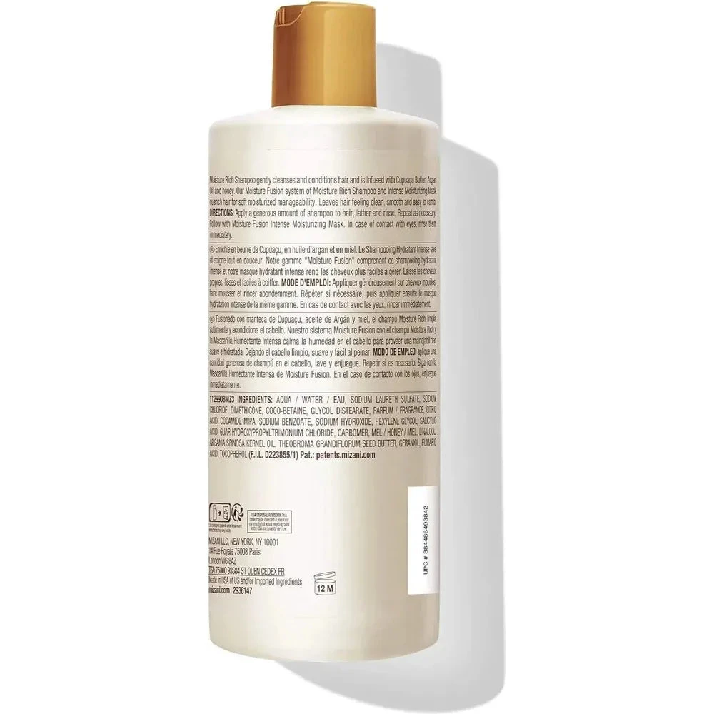 Mizani Moisture Fusion Shampoo - Hydrating For Curly Hair 16.9oz 4 Mizani Moisture Fusion Shampoo - Hydrating For Curly Hair 16.9oz - Image 2