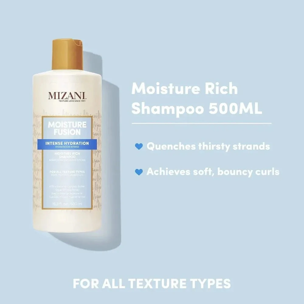 Mizani Moisture Fusion Shampoo - Hydrating For Curly Hair 16.9oz 5 Mizani Moisture Fusion Shampoo - Hydrating For Curly Hair 16.9oz - Image 3