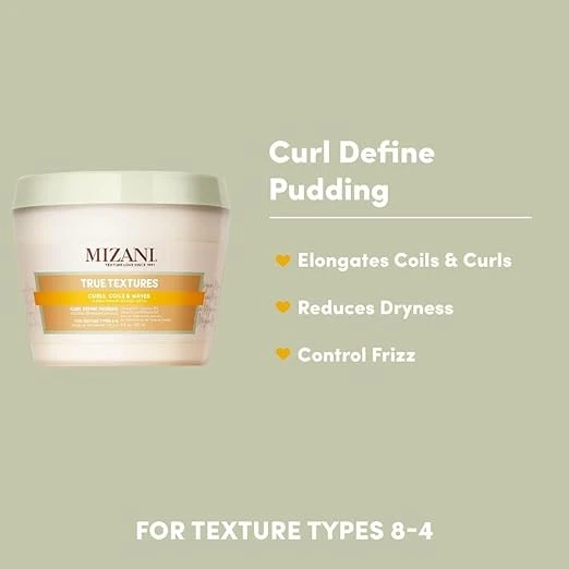 Mizani True Textures Curl Define Pudding - Moisturizing 8oz 5 Mizani True Textures Curl Define Pudding - Moisturizing 8oz - Image 3