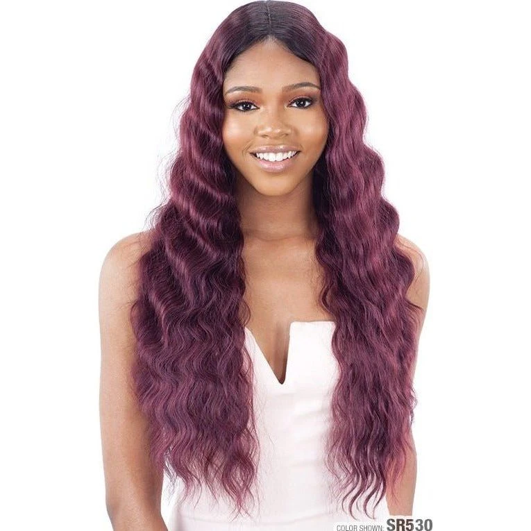 Model Model 5" Lace To Lace Synthetic Lace Front Wig - Triple Barrel Curl 020 9 Model Model 5" Lace To Lace Synthetic Lace Front Wig - Triple Barrel Curl 020 - Image 7