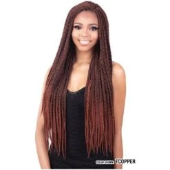 Model Model Crochet Glance Braid - 3X PRESTRETCHED BOX BRAID 26"