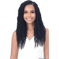 Model Model Crochet Glance Braid - 3X SPRINGY PASSION TWIST 14"