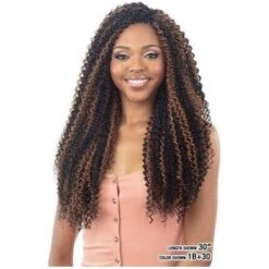 Model Model Gardenia Mastermix Weave - Jheri Curl 24"