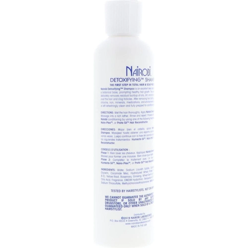 Nairobi Detoxifying Shampoo – 8 Oz 5 Nairobi Detoxifying Shampoo – 8 Oz - Image 3