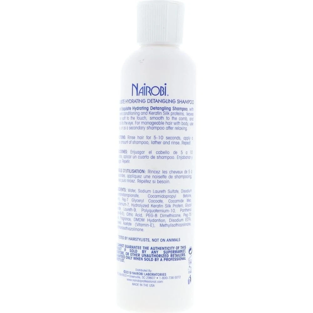 Nairobi Exquisite Hydrating Shampoo - Detangling 8oz 7 Nairobi Exquisite Hydrating Shampoo - Detangling 8oz - Image 5
