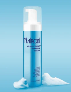 Nairobi Wrapp-It Shine Foaming Lotion - Styling Hold And Shine 8 Oz