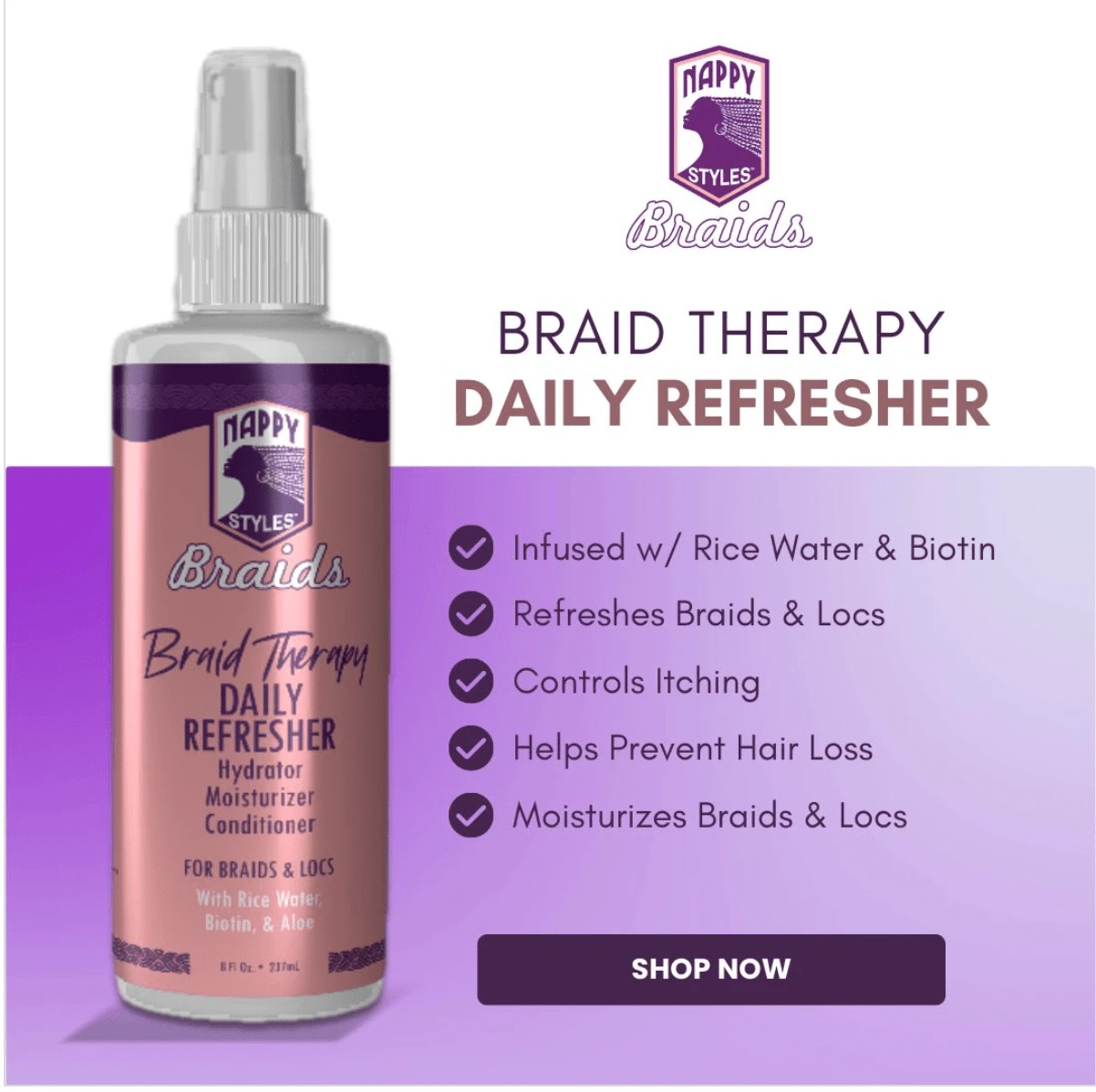Nappy Styles Braids Therapy – Choose Your Product 4 Nappy Styles Braids Therapy – Choose Your Product - Image 2