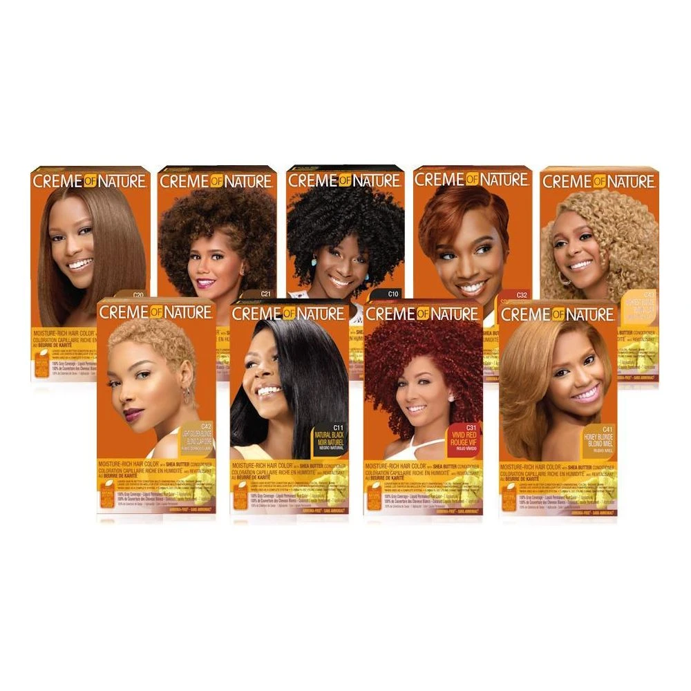Creme Of Nature Liquid Hair Color – Shea Butter Conditioner – 10 Shades 3 Creme Of Nature Liquid Hair Color – Shea Butter Conditioner – 10 Shades