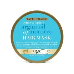 OGX Argan Oil Hair Mask – Hydrate & Repair 6 Oz 6 OGX Argan Oil Hair Mask – Hydrate & Repair 6 Oz -Beauty Exchanges ogx argan oil hair mask hydrate repair 6 oz 765114