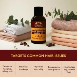 OKAY 100% Pure Castor Oil - Black Jamaican & Black Haitian Variants - 4oz -Beauty Exchanges okay 100 pure castor oil 2 variants black jamaican black haitian oil of palma christi 4oz 203088
