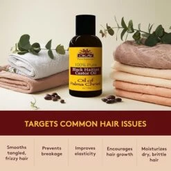 OKAY 100% Pure Castor Oil - Black Jamaican & Black Haitian Variants - 4oz -Beauty Exchanges okay 100 pure castor oil 2 variants black jamaican black haitian oil of palma christi 4oz 456305