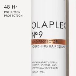 Olaplex No. 9 Bond Protector Nourishing Hair Serum – 3.0 Fl Oz -Beauty Exchanges olaplex no 9 bond protector nourishing hair serum heat protectant softens nourishes reduces tangles static 30 fl oz 533960