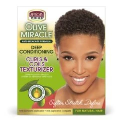Olive Miracle Texturizer Kit – Anti-Breakage Formula