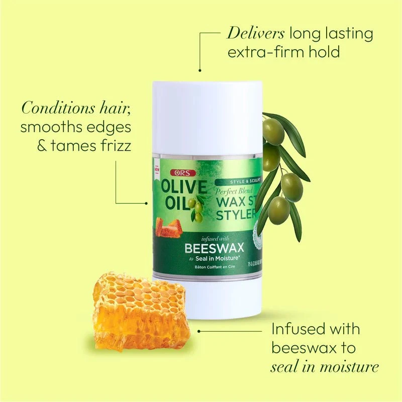 Olive Oil Style & Sculpt Wax Stick Styler 6 Olive Oil Style & Sculpt Wax Stick Styler - Image 4