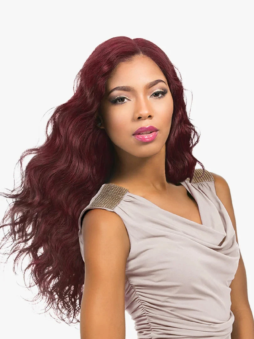 Sensationnel Empire Bundles 100% Human Hair Body Wave Dark Red - 10"–18" 3 Sensationnel Empire Bundles 100% Human Hair Body Wave Dark Red - 10"–18"