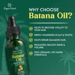 Organic Extract - Batana Oil For Hair Growth 2oz -Beauty Exchanges organic extract batana oil for hair growth 2oz 4844886