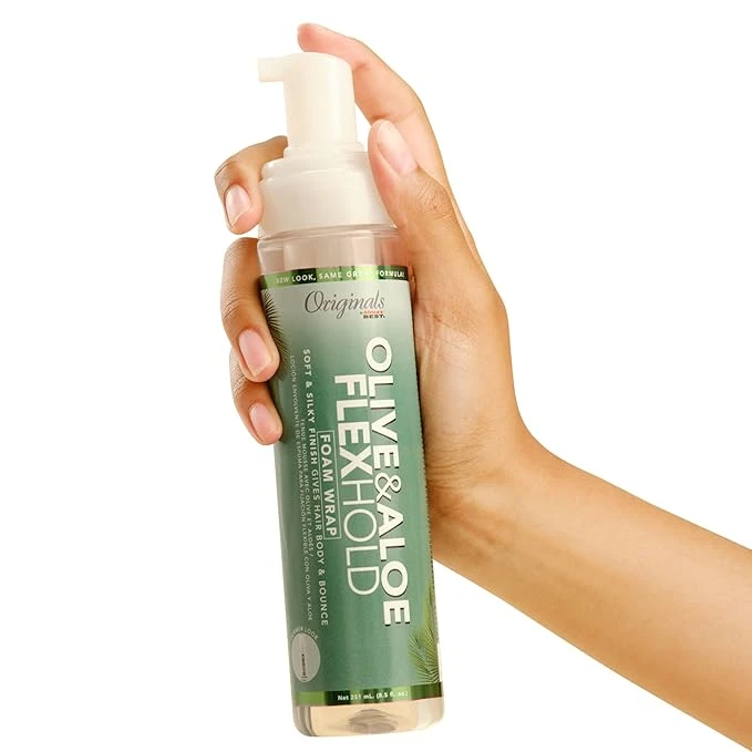 Originals By Africa’s Best Olive Oil Foam Wrap Lotion – 6.5oz 7 Originals By Africa’s Best Olive Oil Foam Wrap Lotion – 6.5oz - Image 5