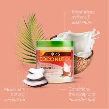 ORS Coconut Oil Hair & Scalp Hairdress – 5.5 Oz 4 ORS Coconut Oil Hair & Scalp Hairdress – 5.5 Oz - Image 2