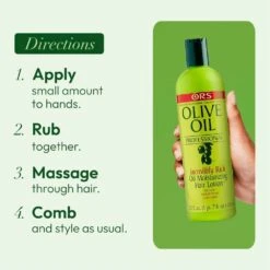 ORS Olive Oil Professional Incredibly Rich Oil Moisturizing Hair Lotion - 23 Oz -Beauty Exchanges ors olive oil professional incredibly rich oil moisturizing hair lotion hydrates softens nourishes 23 oz 491881