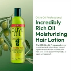 ORS Olive Oil Professional Incredibly Rich Oil Moisturizing Hair Lotion - 23 Oz -Beauty Exchanges ors olive oil professional incredibly rich oil moisturizing hair lotion hydrates softens nourishes 23 oz 829046