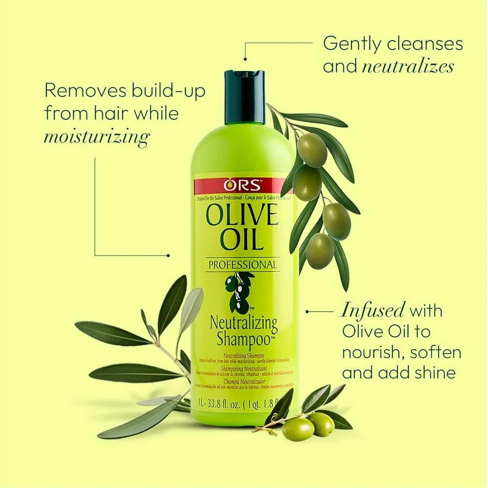 ORS Olive Oil Professional Neutralizing Shampoo - 33.8 Oz 4 ORS Olive Oil Professional Neutralizing Shampoo - 33.8 Oz - Image 2