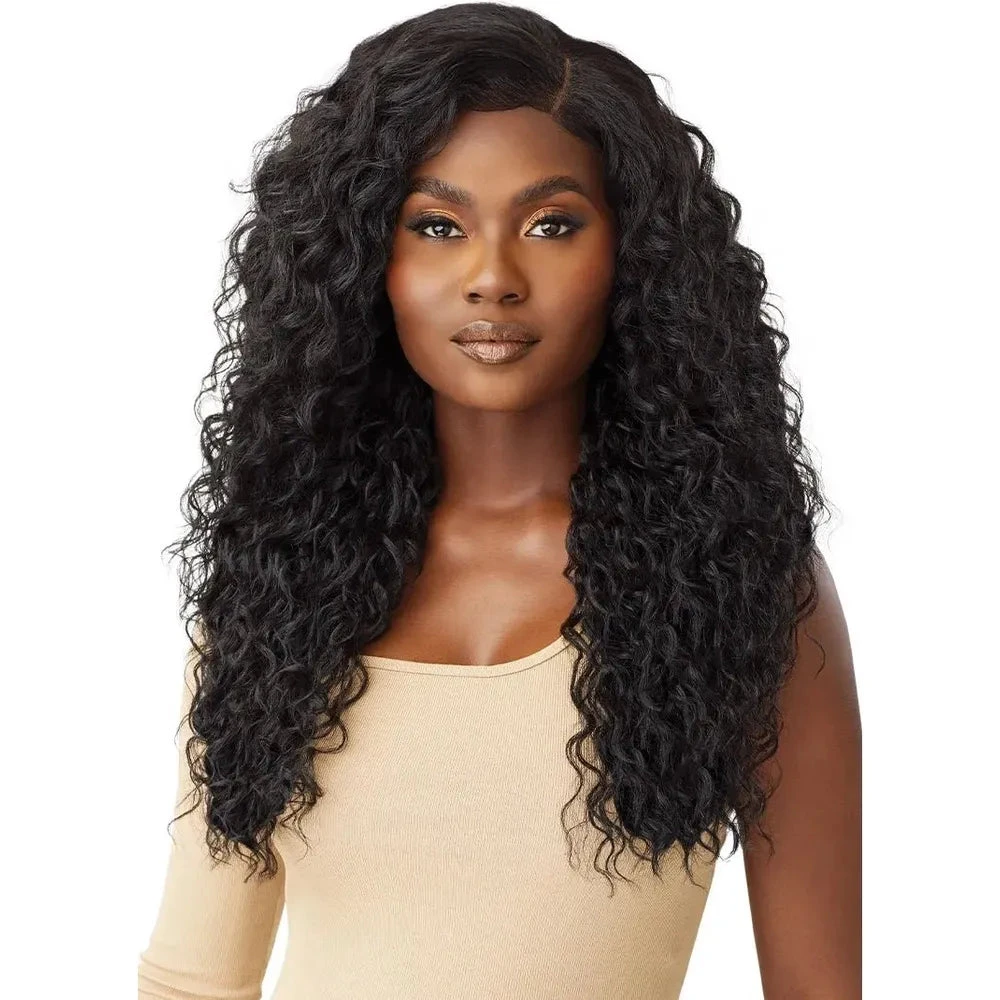 Outre 100% Human Hair Blend 5x5 HD Lace Closure Wig - Malaysian Deep 26" 3 Outre 100% Human Hair Blend 5x5 HD Lace Closure Wig - Malaysian Deep 26"