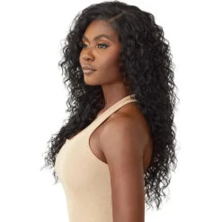 Outre 100% Human Hair Blend 5x5 HD Lace Closure Wig - Malaysian Deep 26" 11 Outre 100% Human Hair Blend 5x5 HD Lace Closure Wig - Malaysian Deep 26" -Beauty Exchanges outre 100 human hair blend 5x5 hd lace closure wig malaysian deep 26 556750