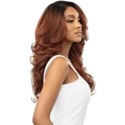 Outre 360 100% Human Hair Blend Lace Front Wig - Velora -Beauty Exchanges outre 360 100 human hair blend lace front wig velora 843893