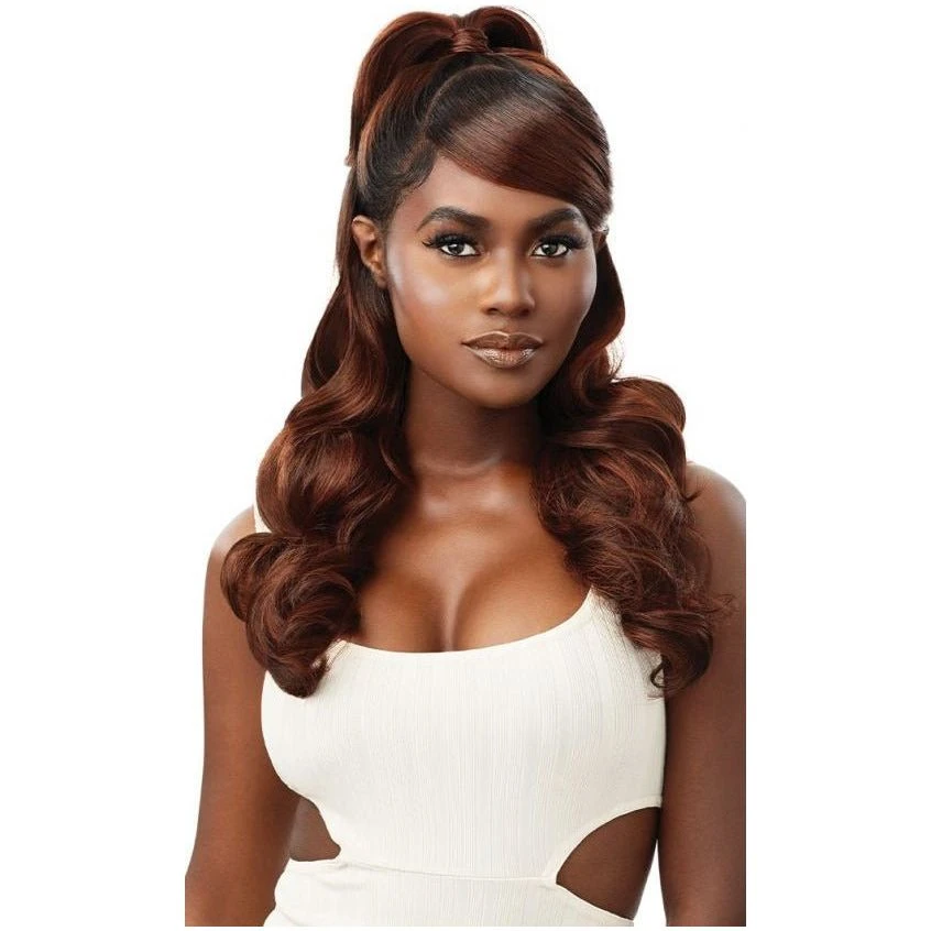Outre 360 Frontal Human Blend Lace Front Wig 13x6 Lace Frontal - Maximina 6 Outre 360 Frontal Human Blend Lace Front Wig 13x6 Lace Frontal - Maximina - Image 4
