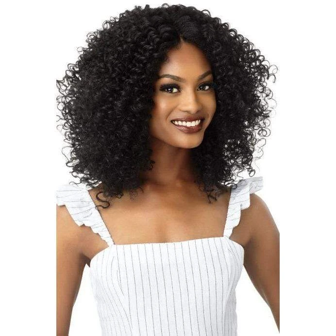 Outre Big Beautiful Hair Synthetic Lace Front Wig - 3B Rhythm Ringlets 3 Outre Big Beautiful Hair Synthetic Lace Front Wig - 3B Rhythm Ringlets