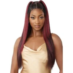 Outre 5x5 Lace Closure Wig 100% Human Hair Blend Wig - YAKI STRAIGHT 26" 10 Outre 5x5 Lace Closure Wig 100% Human Hair Blend Wig - YAKI STRAIGHT 26" -Beauty Exchanges outre 5x5 lace closure wig 100 human hair blend wig yaki straight 26 916664