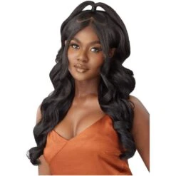 Outre 5x5 Lace Closure Wig Human Hair Blend - Body Curl 24” -Beauty Exchanges outre 5x5 lace closure wig human hair blended lace closure wig body curl 24 622390