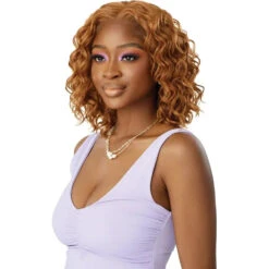 Outre Airtied 100% Fully Hand-Tied Human Hair Blend HD Lace Wig - Loose Deep 12" -Beauty Exchanges outre airtied 100 fully hand tied human hair blend hd lace wig loose deep 12 423847
