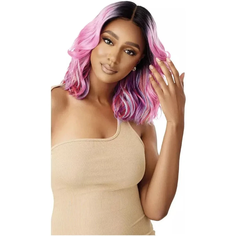 Outre Color Bomb Synthetic HD Lace Front Wig - Marina 7 Outre Color Bomb Synthetic HD Lace Front Wig - Marina - Image 5