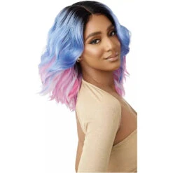Outre Color Bomb Synthetic HD Lace Front Wig - Marina 19 Outre Color Bomb Synthetic HD Lace Front Wig - Marina -Beauty Exchanges outre color bomb synthetic hd lace front wig marina 480059
