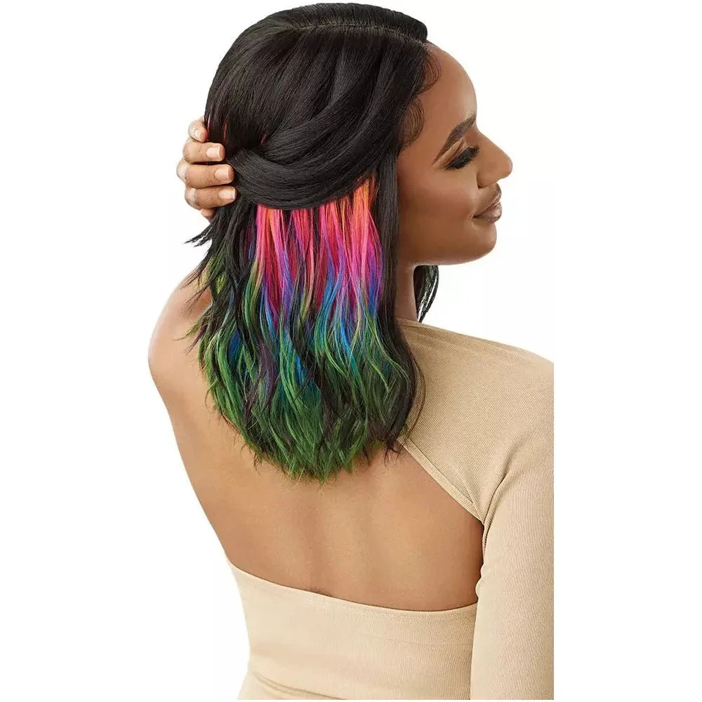 Outre Color Bomb Synthetic HD Lace Front Wig - Marina 9 Outre Color Bomb Synthetic HD Lace Front Wig - Marina - Image 7